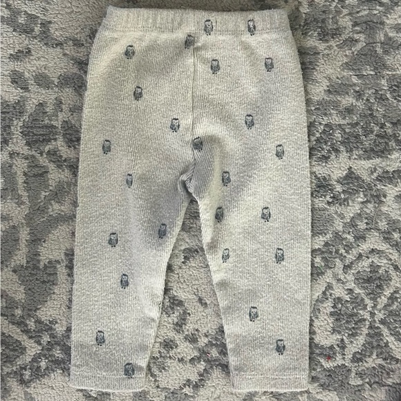 ZARA Baby Soft Touch Sweatshirt & Matching Pants Set- Owl/ Size 6-9M - Picture 2 of 5